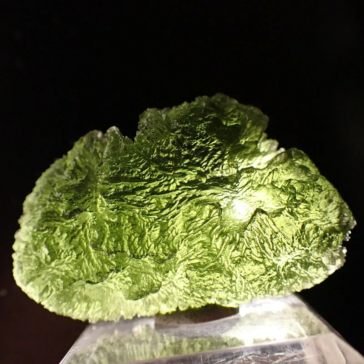 Moldavite Natural Crystal