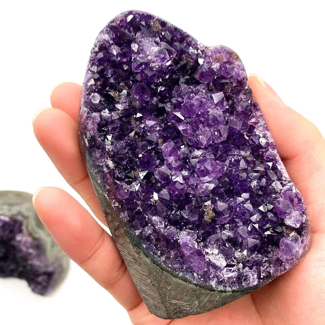 Natural Amethyst Crystal Clusters Geode Healing Crystals Amethyst Gift for Decoration